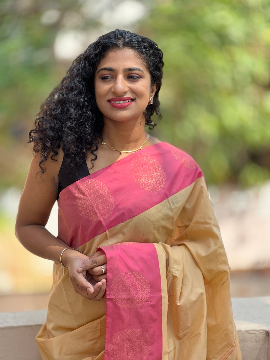 Zari Weaved Buta Design Semi Silk Saree | KKP133