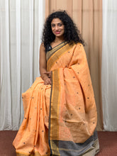 Bhagalpuri Linen Embroidery Saree | RP133