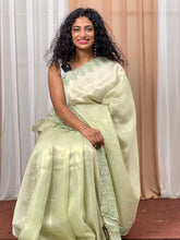 Sequence Embroidered Organza Sarees | ARS177