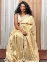 Sequence Embroidered Organza Sarees | ARS177