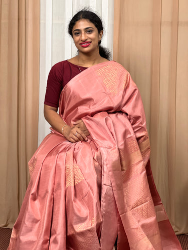 Box Pattern Kanchipuram Saree | SRS162