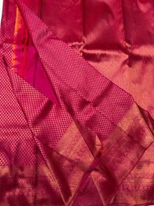 Reddish colour Traditional Kanchipuram saree | AK218