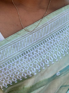 Tussar Finished Digital Printed Semi Silk Sarees | RP293