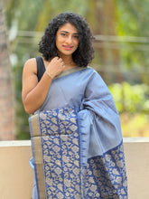 Jamdhani Weave Designed Tissue Saree | PFS127