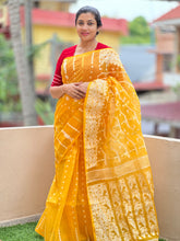 Jamdani Weave Designed Cotton Saree | RP300