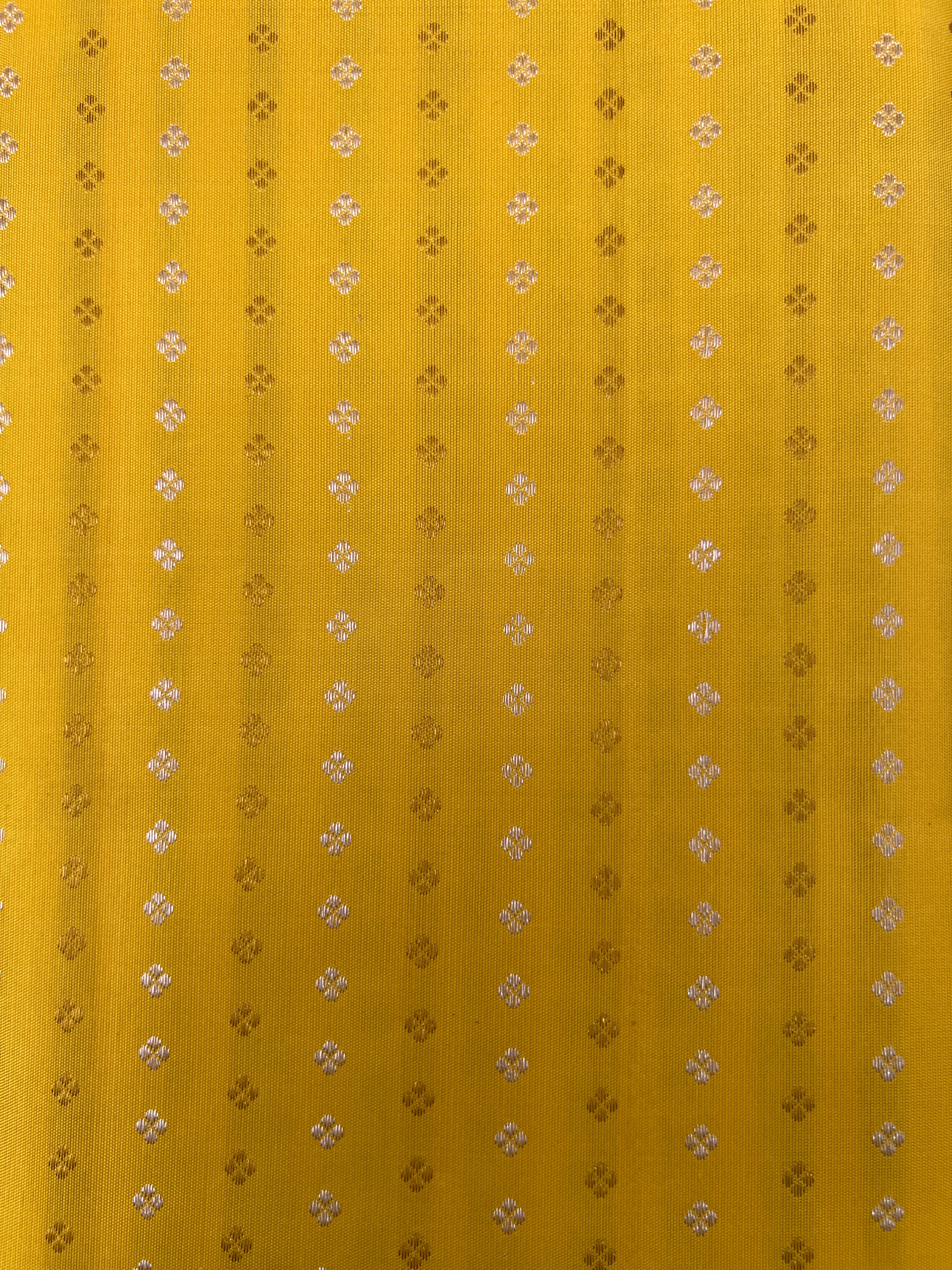 Yellow Color Magenta Pink Combination Kanchipuram Saree | AK153