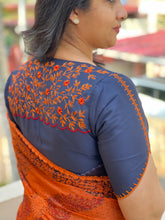 Block Printed Super-Net Kota Saree | SF723