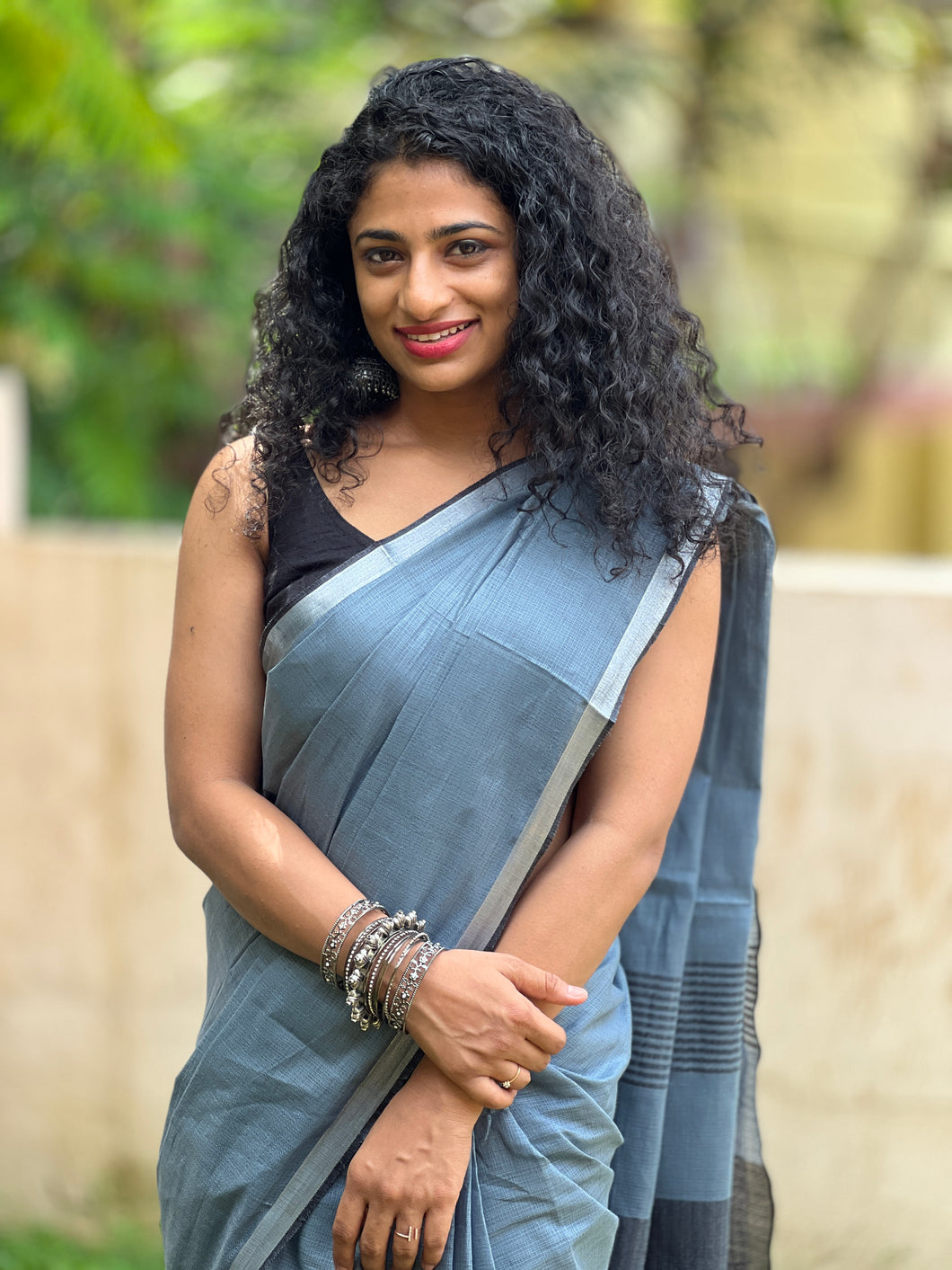 Elegant Bhagalpuri Linen Finish Sarees | MRD269