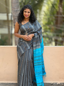 Kesiya Weaved  Tussar Saree | MRD280