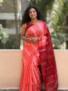 Kesiya Weaved  Tussar Saree | MRD280