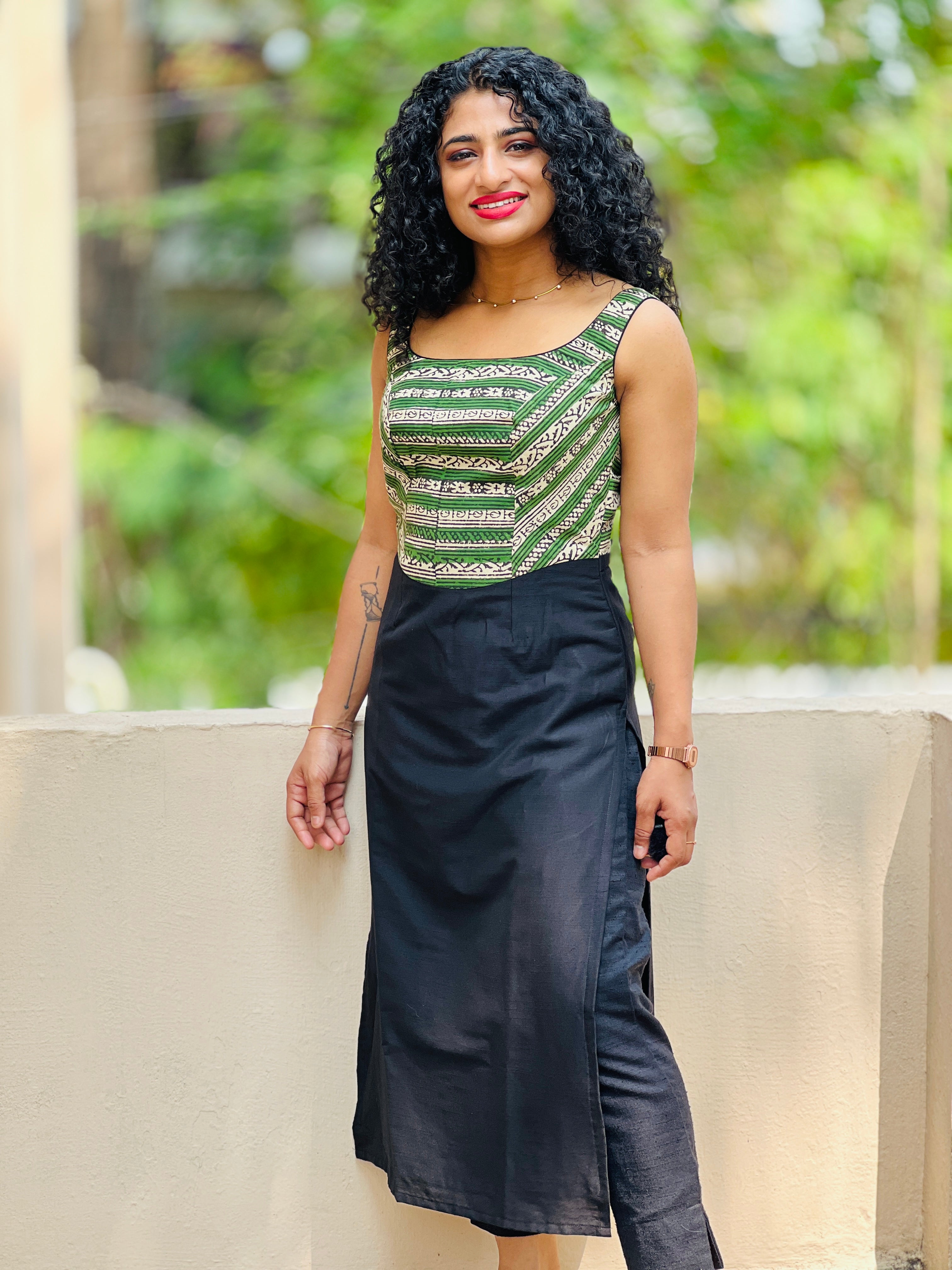 Bagru Hand Block Printed Kurta Material | GW121