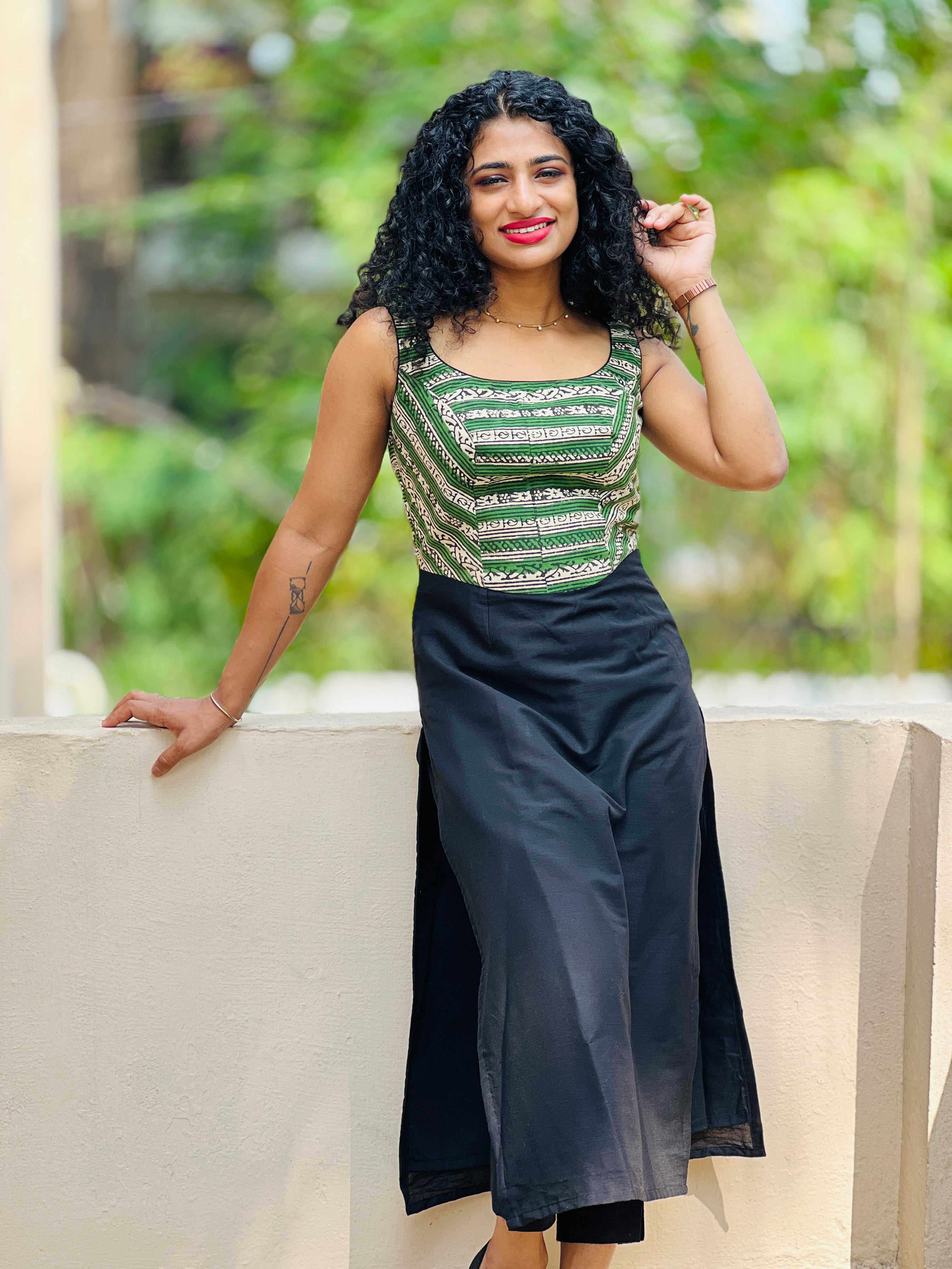 Bagru Hand Block Printed Kurta Material | GW121
