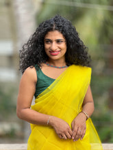 Mercerised Muga Organza Saree | AH781