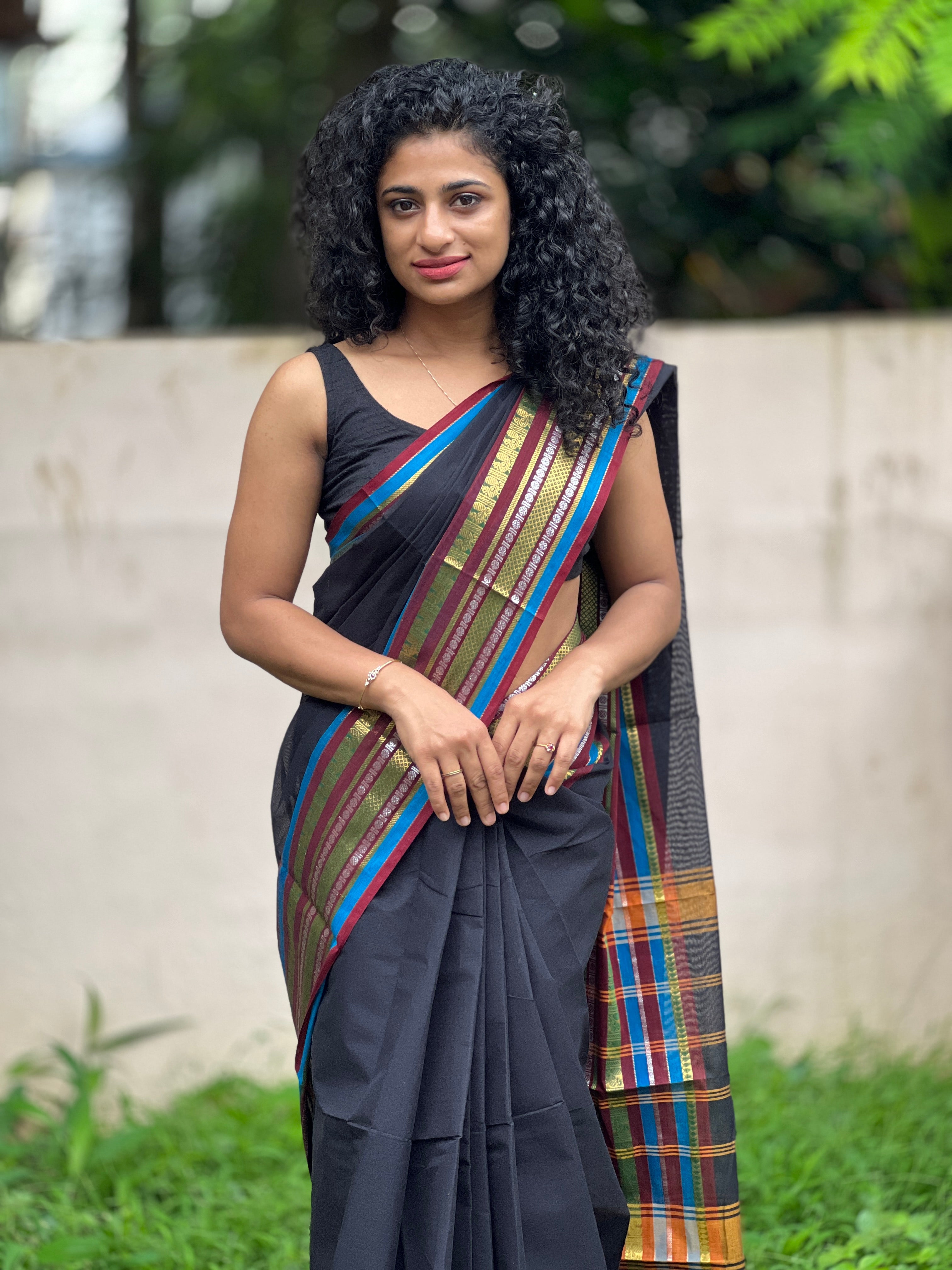 Zari Weaved Cotton Saree | VR145