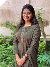 Computerized Machine Embroidery Party Wear Kurta Sets | NI513