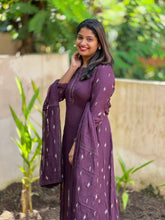 Computerized Machine Embroidery Party Wear Kurta Sets | NI513