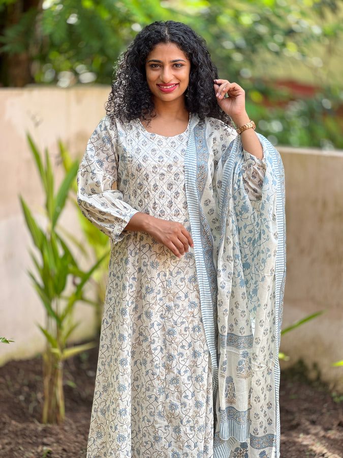 Screen Printed Kurta Sets | NI515