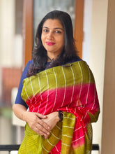 Semi Bhagalpuri Sequence Weaved Saree | US101