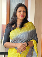 Semi Bhagalpuri Sequence Weaved Saree | US102