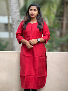 Semi Silk Finished A-Line Kurtas | SV128