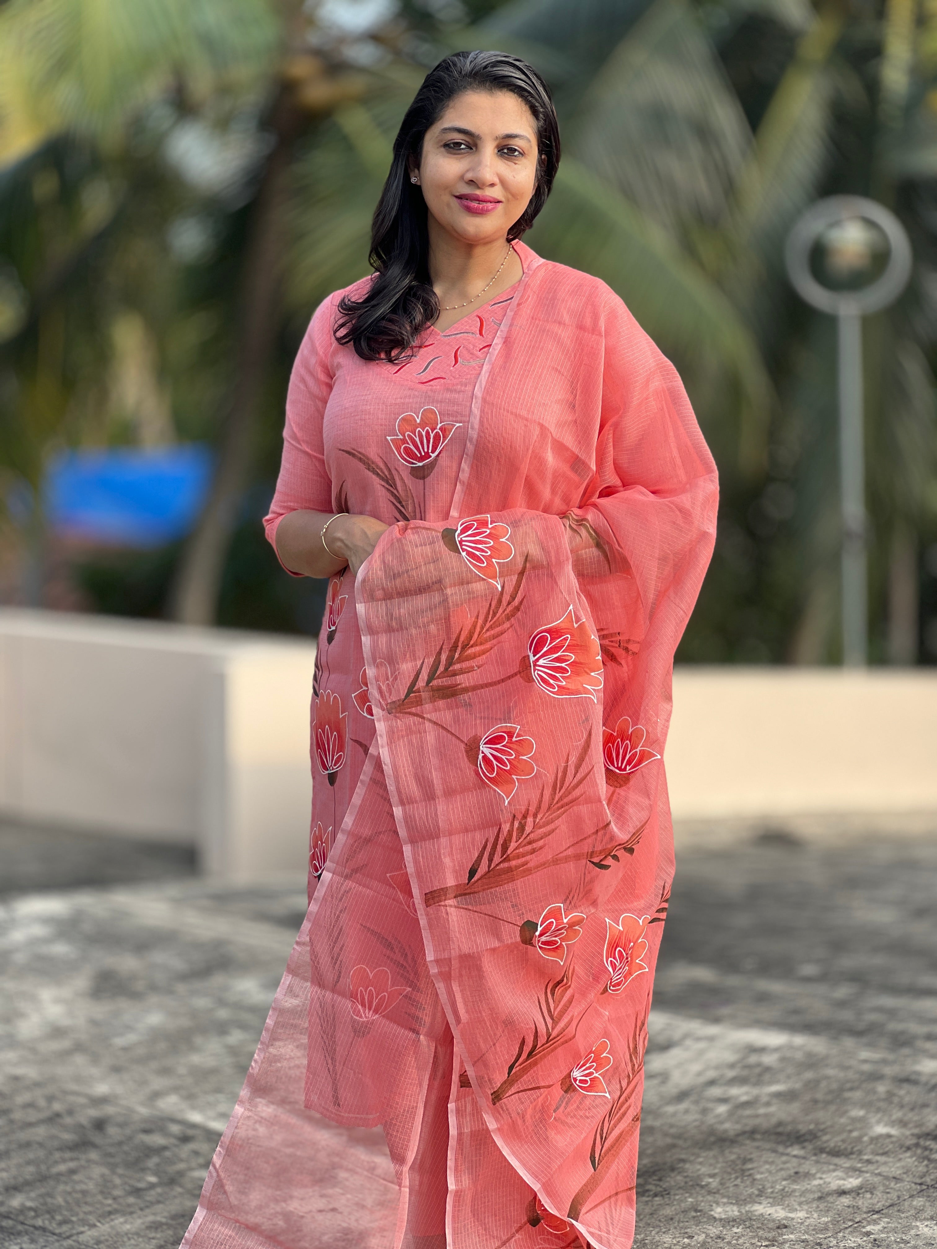 Hand Painted Kota Salwar Sets | DN351