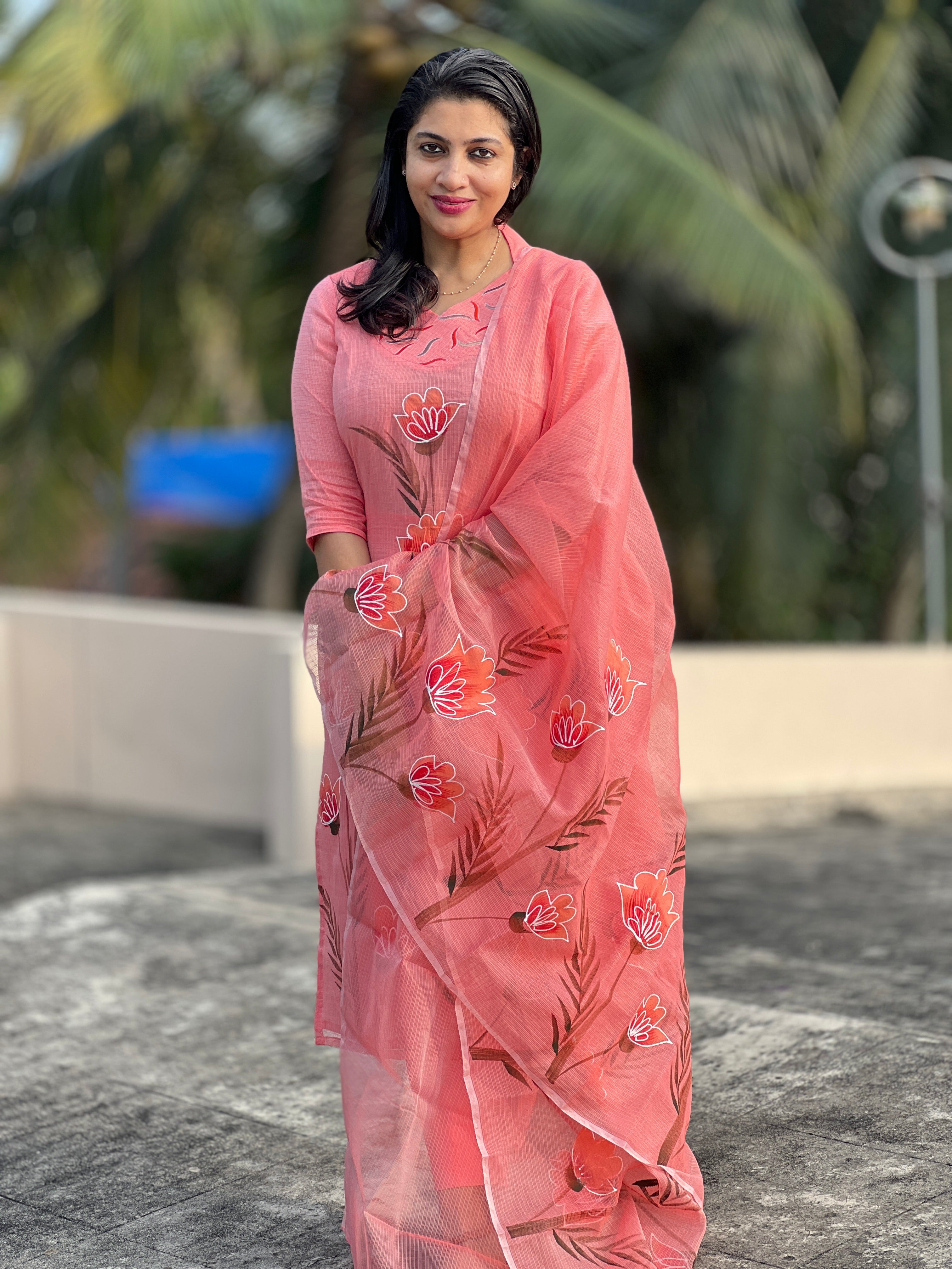 Hand Painted Kota Salwar Sets | DN351