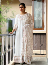 Budget friendly georgette stitched Anarkali Kurta set|NI501