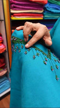 Embroidered designer cotton kurtha material | DN155