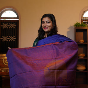 Elegant Plain Kanchipuram Saree | ES113