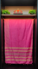 Staple cotton saree with weave patterns | AN107