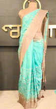 Floral Jhal Embroidered Tussar Sarees | HS642