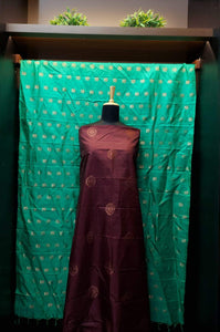 Soft silk kanchipuram salwar sets | SN435