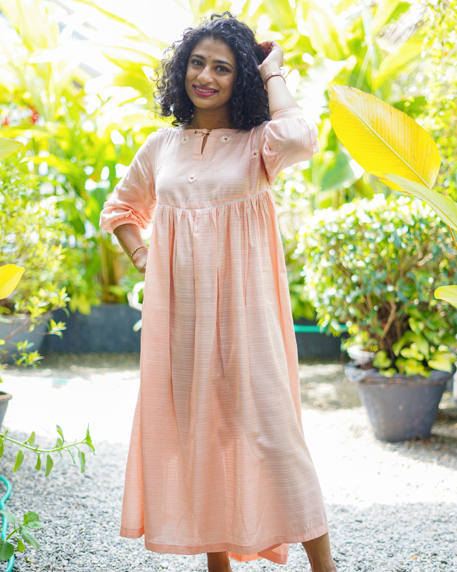 Minimal Hand Embroidered Kurta |  GW124